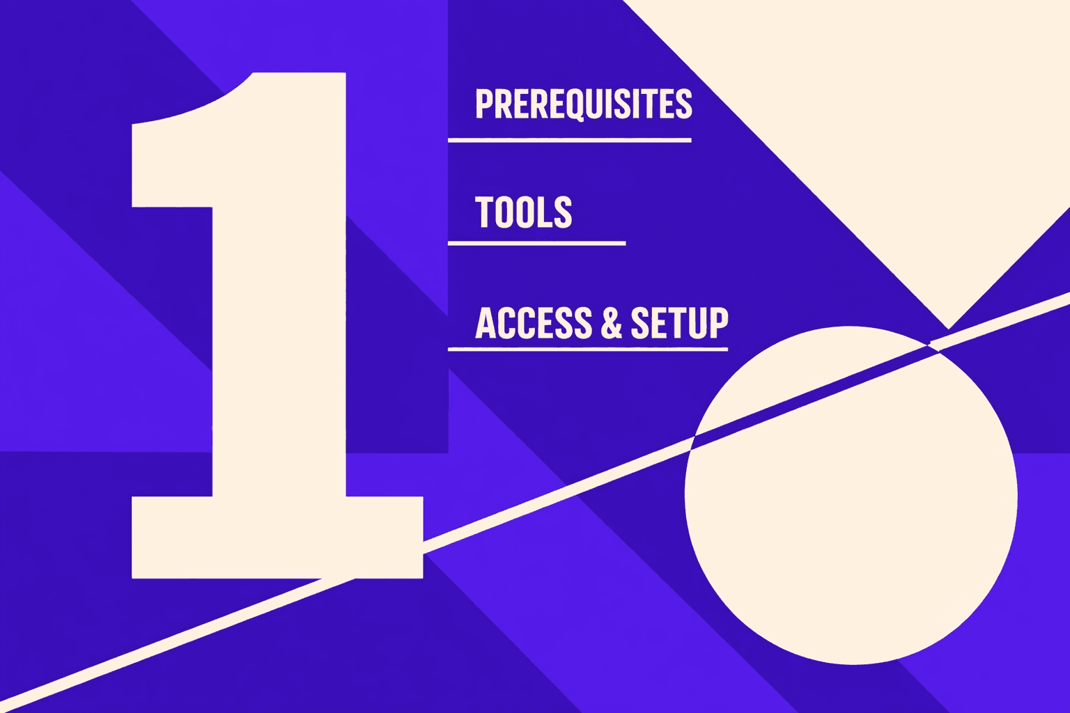 Prerequisites Tools Access and Setup - MygomSEO
