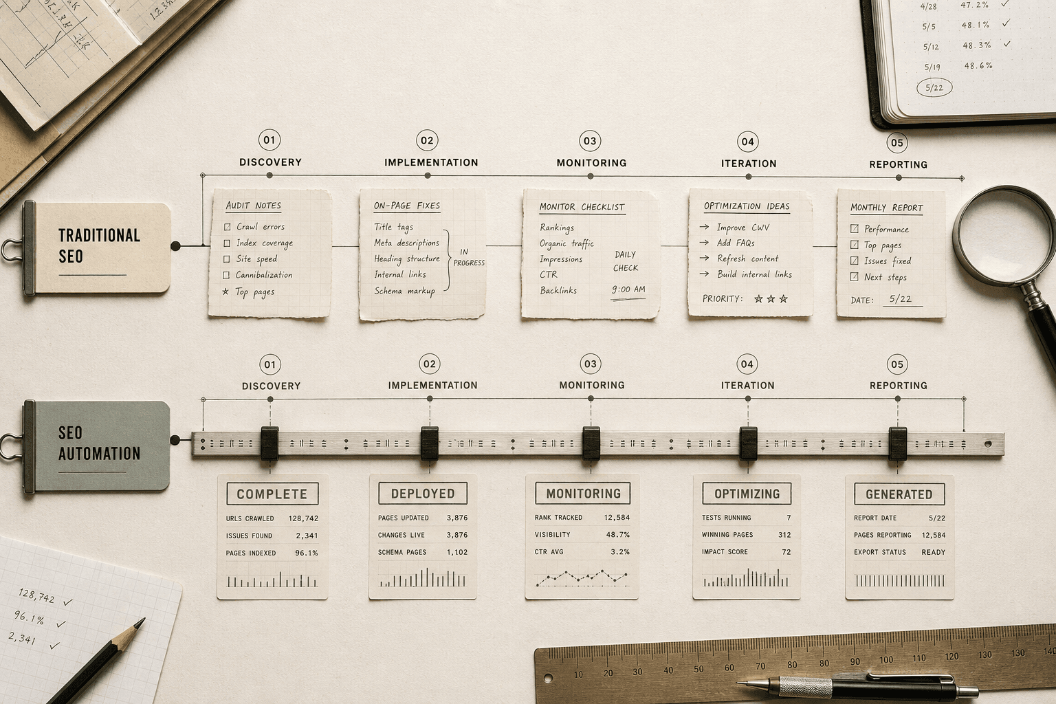 Evaluation Criteria for Traditional SEO and SEO Automation - Mygomseo