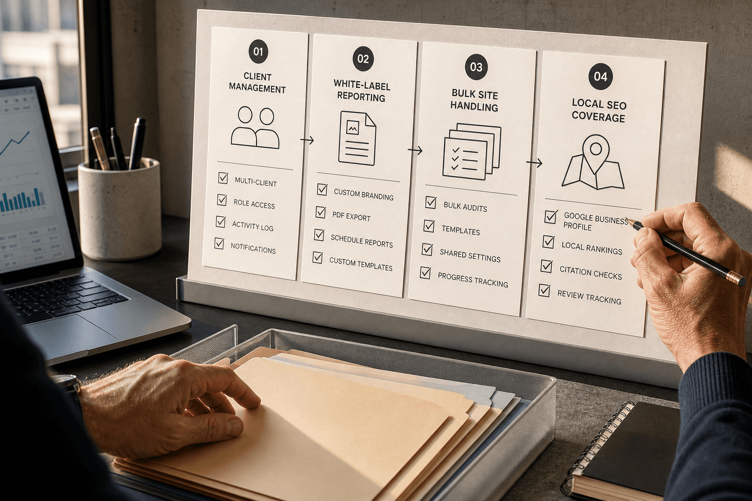 SEO Audit Tool for Agencies: What to Look For When You're Managing 20+ Clients